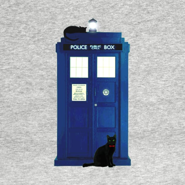 Doctor Cat (no text) by shaneisadragon